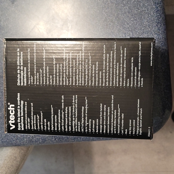 Vtech 3 Handset Connect to Cell and DECT 6.0 Cordless Headset - Picture 3 of 9